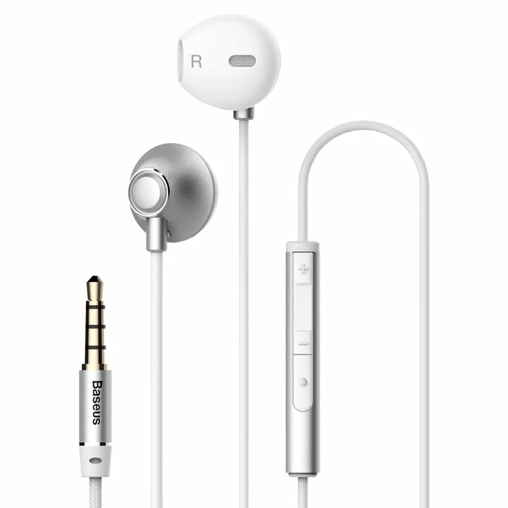 Casti In ear Baseus Encok H06 - Argintiu
