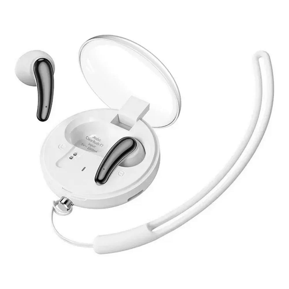 Casti Wireless Remax Clear Buds C1 - Alb