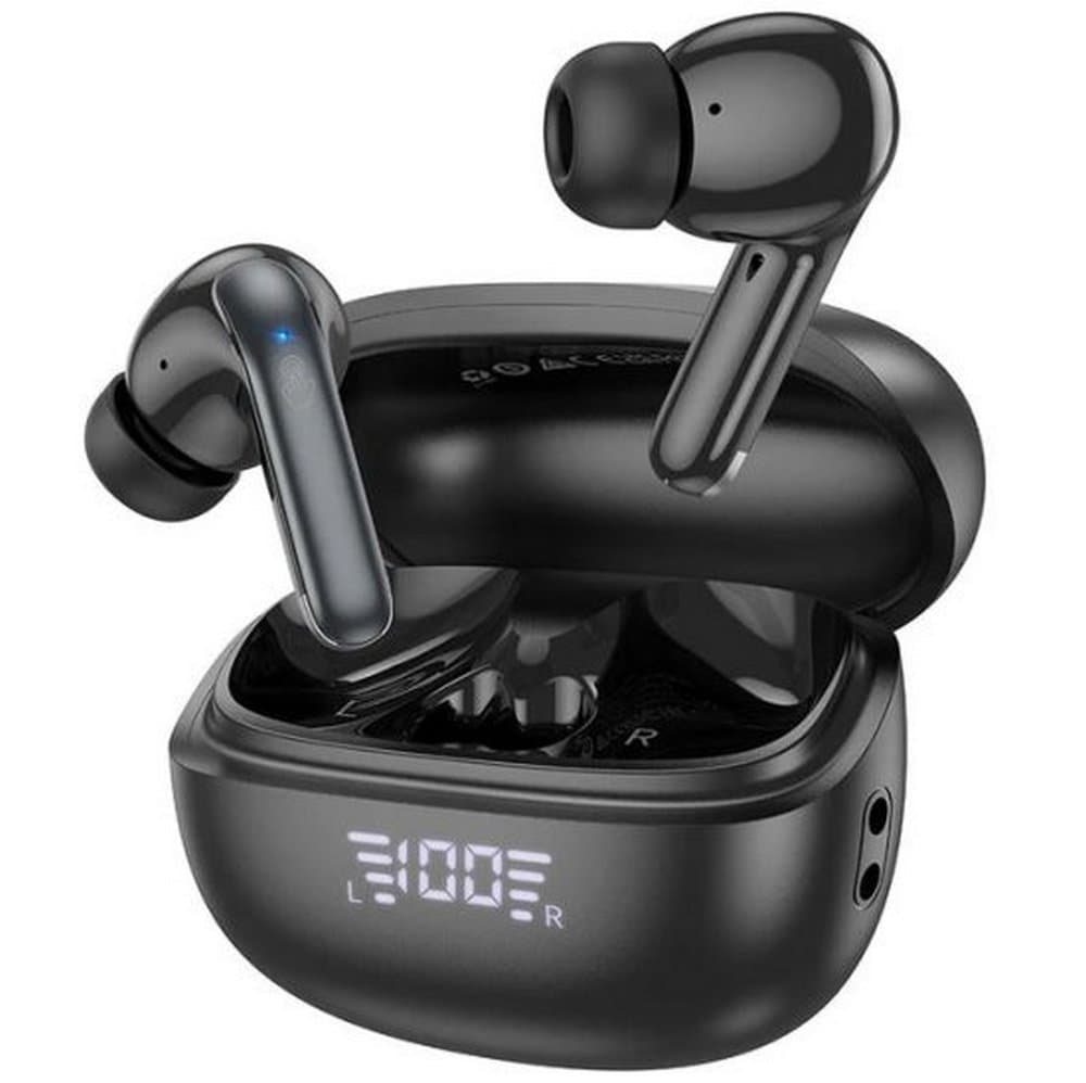 Casti Wireless 5.3 Hoco EQ5 - Negru