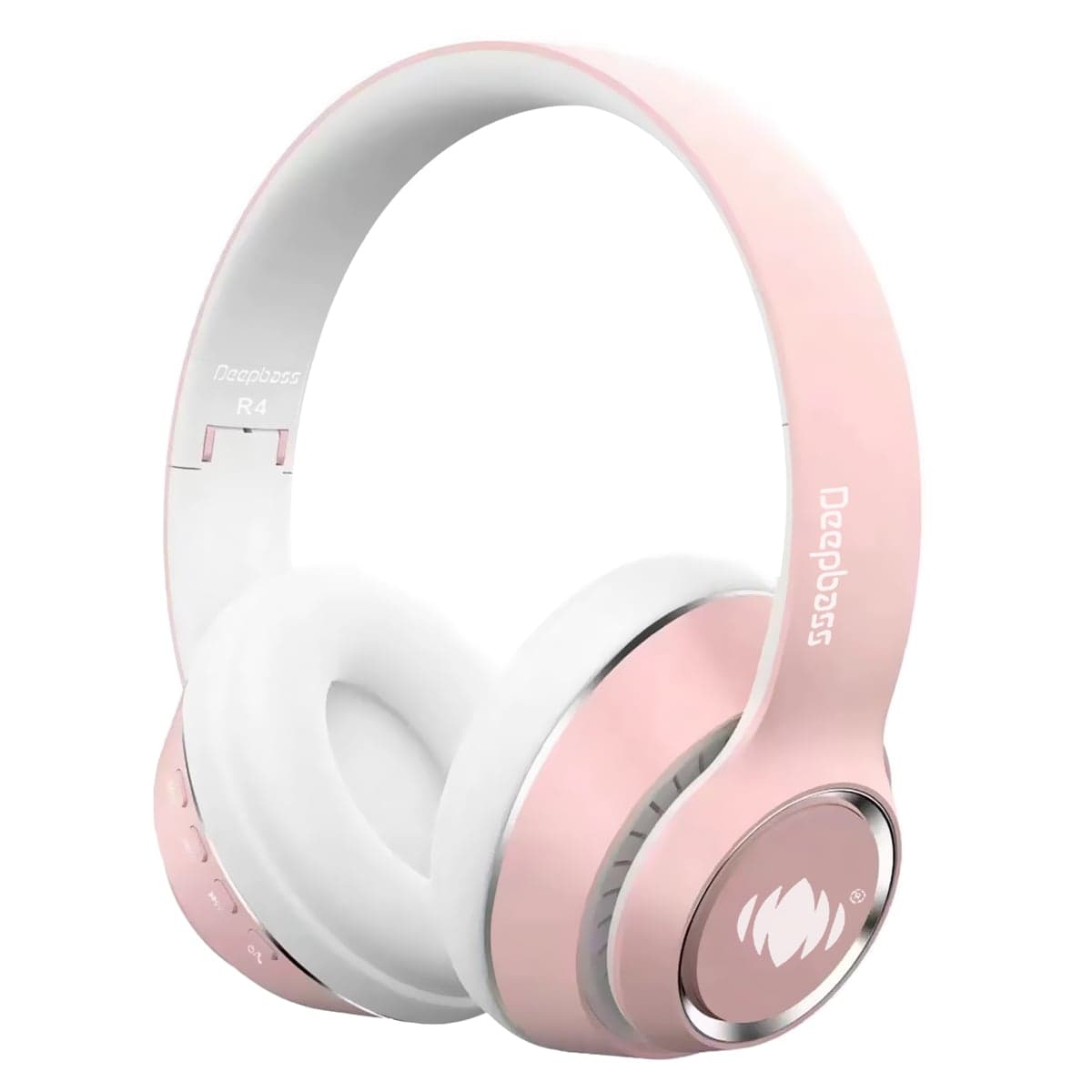 Casti On-Ear Wireless Deepbass R4- Roz