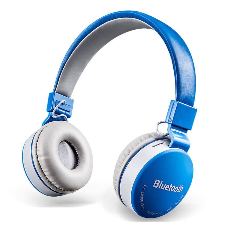 Casti On-Ear Wireless cu Handsfree MS - 881A - Albastru