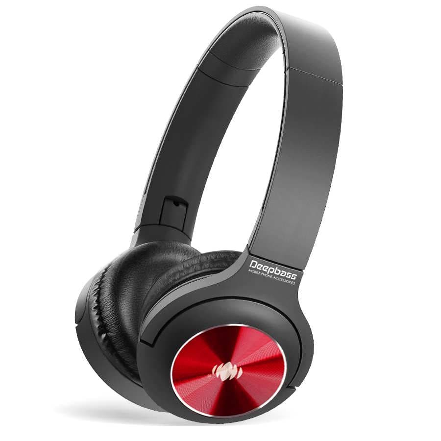 Casti On-Ear Wireless cu Bluetooth Deepbass DW26 - Negru