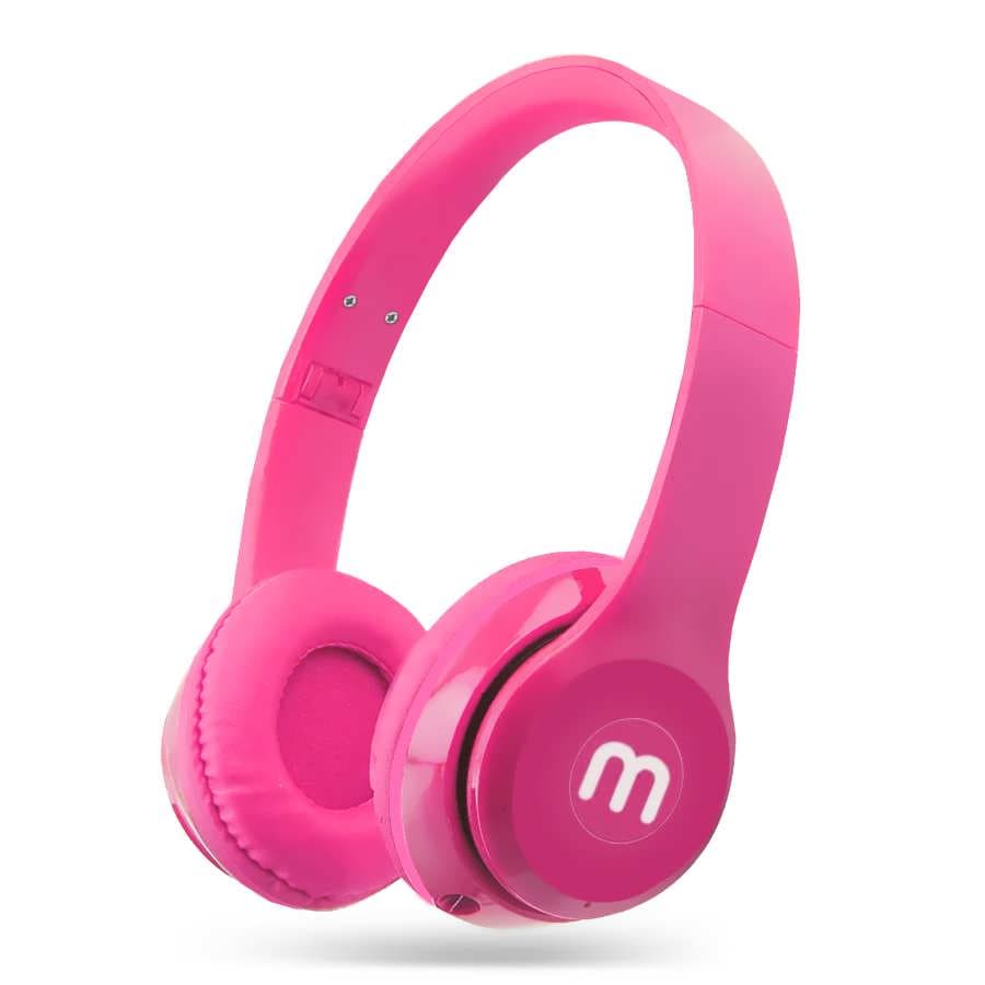 Casti On-Ear pliabile cu Handsfree J-03 - Roz
