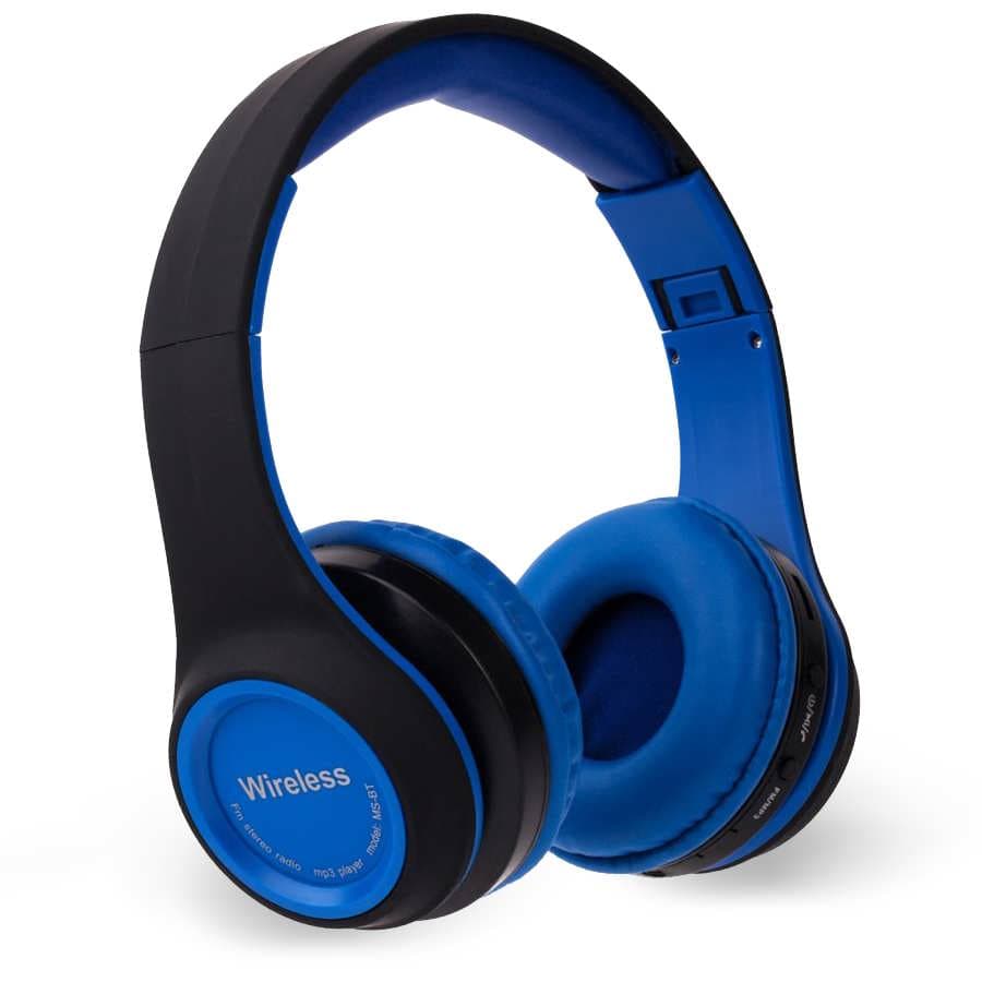 Casti On-Ear Wireless cu Handsfree MS - 991A - Albastru