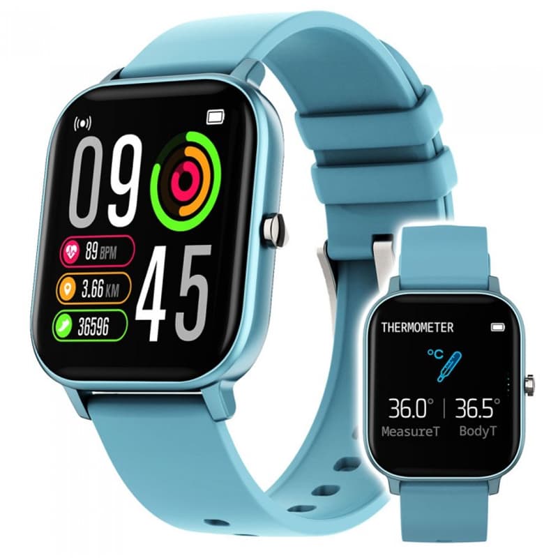 Bratara Smartwatch iHunt WatchMe Temp Pro 2021 - Bleu