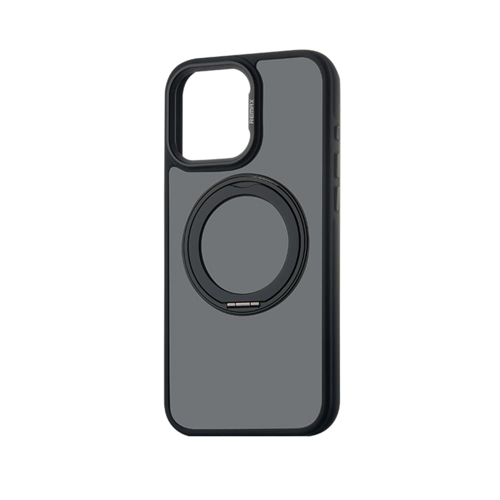 Husa spate pentru iPhone 16 Pro Remax Stand Case - Negru