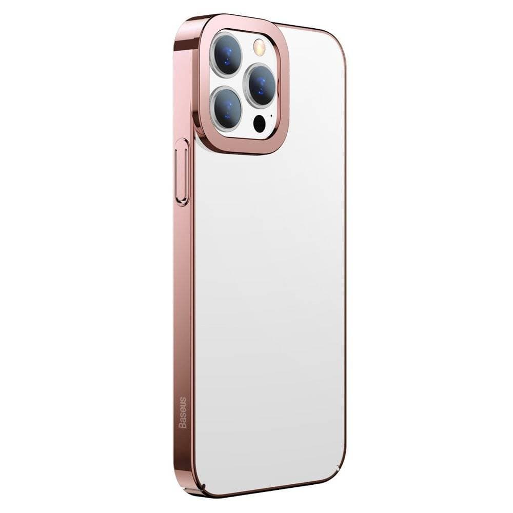 Husa spate pentru iPhone 13 Pro Max Baseus Glitter - Roz