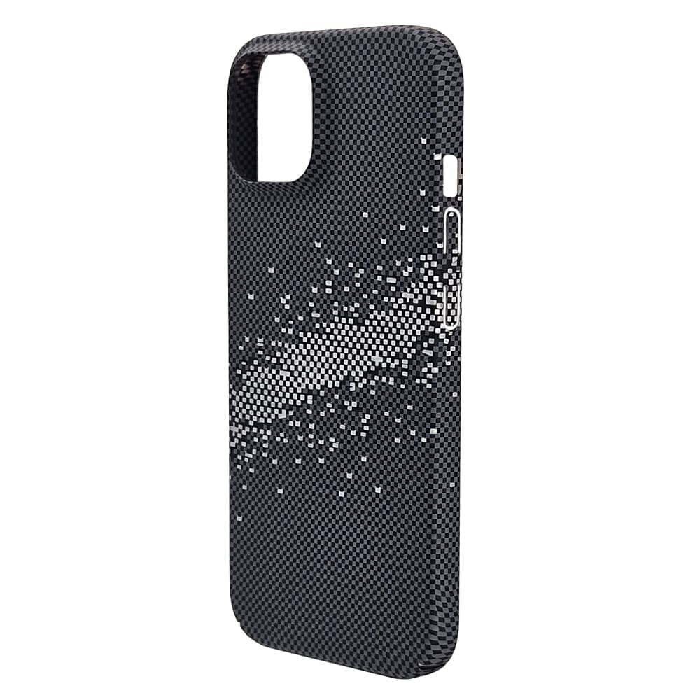 Husa spate pentru iPhone 15 Berlia Fiber Magsafe - Gri