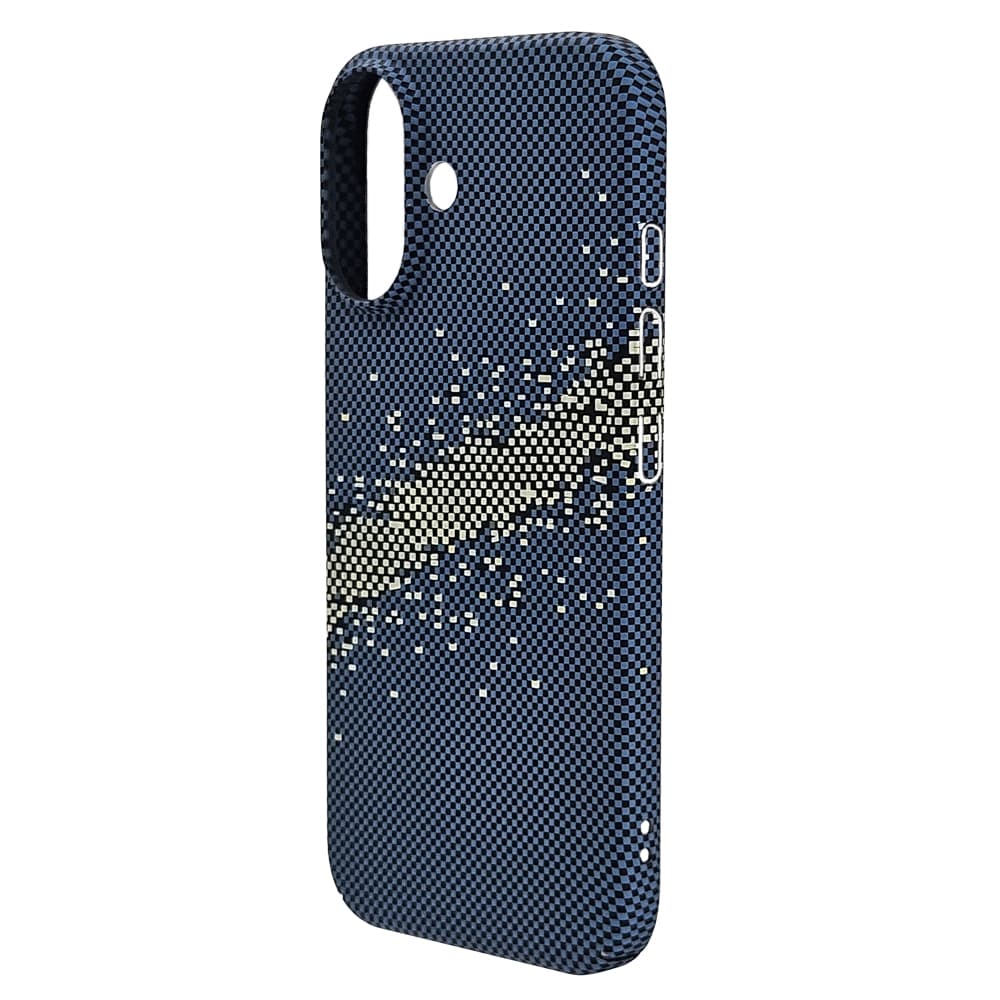 Husa spate pentru iPhone 16 Plus Berlia Fiber Magsafe - Albastru