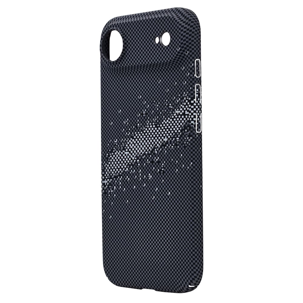 Husa spate pentru iPhone 17 Air Berlia Fiber Magsafe - Gri