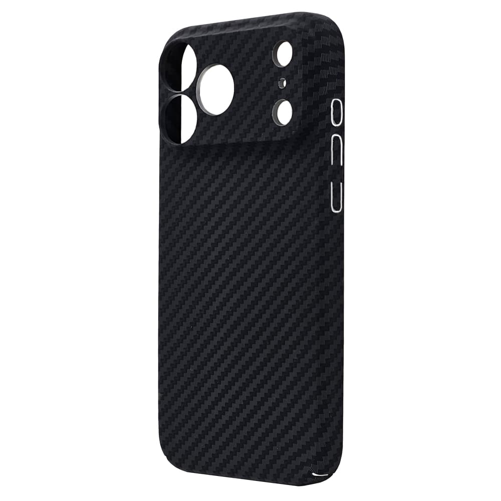 Husa spate pentru iPhone 17 Pro Berlia Fiber Magsafe - Negru