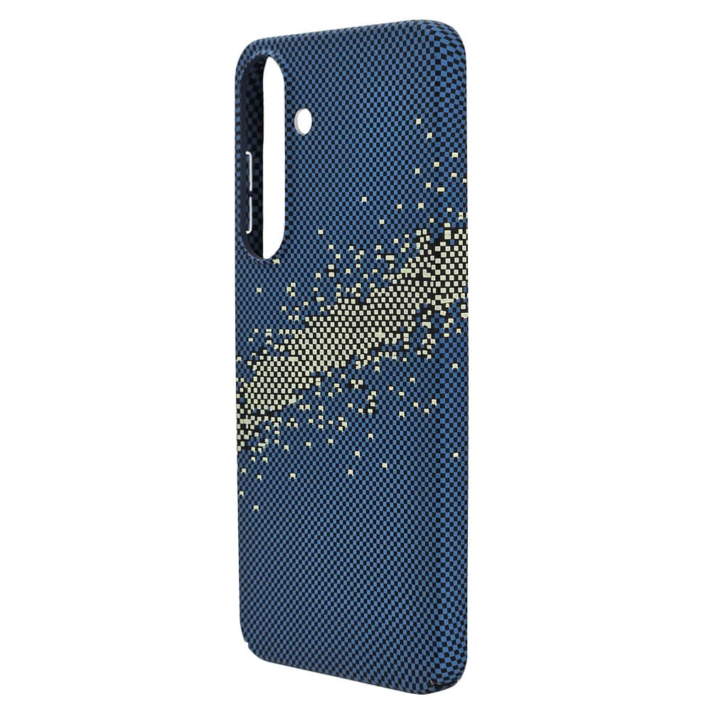 Husa spate pentru Samsung Galaxy S25 Plus Berlia Fiber Magsafe - Albastru
