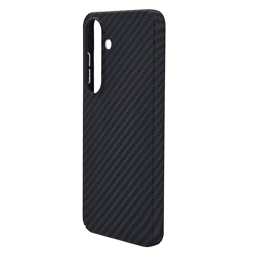 Husa spate pentru Samsung Galaxy S25 Berlia Fiber Magsafe - Negru