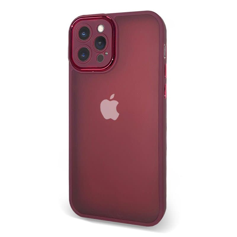 Husa spate pentru iPhone 12 Pro - Catwalk Case Visiniu