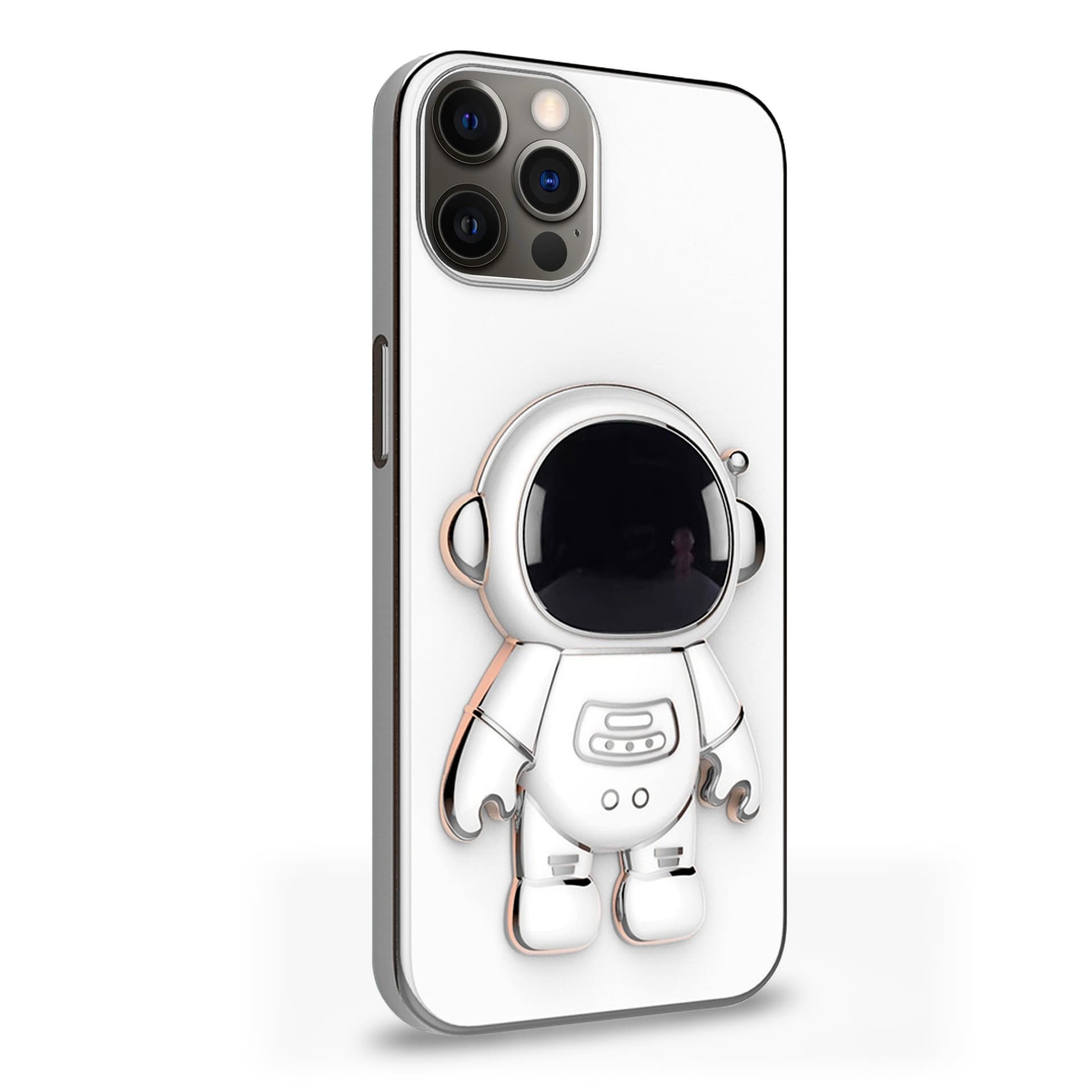 Husa spate pentru iPhone 12 - Cosmo Case Alb