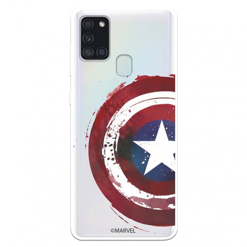 Husa spate pentru Samsung Galaxy A21s - Disney Case Marvel Captain America