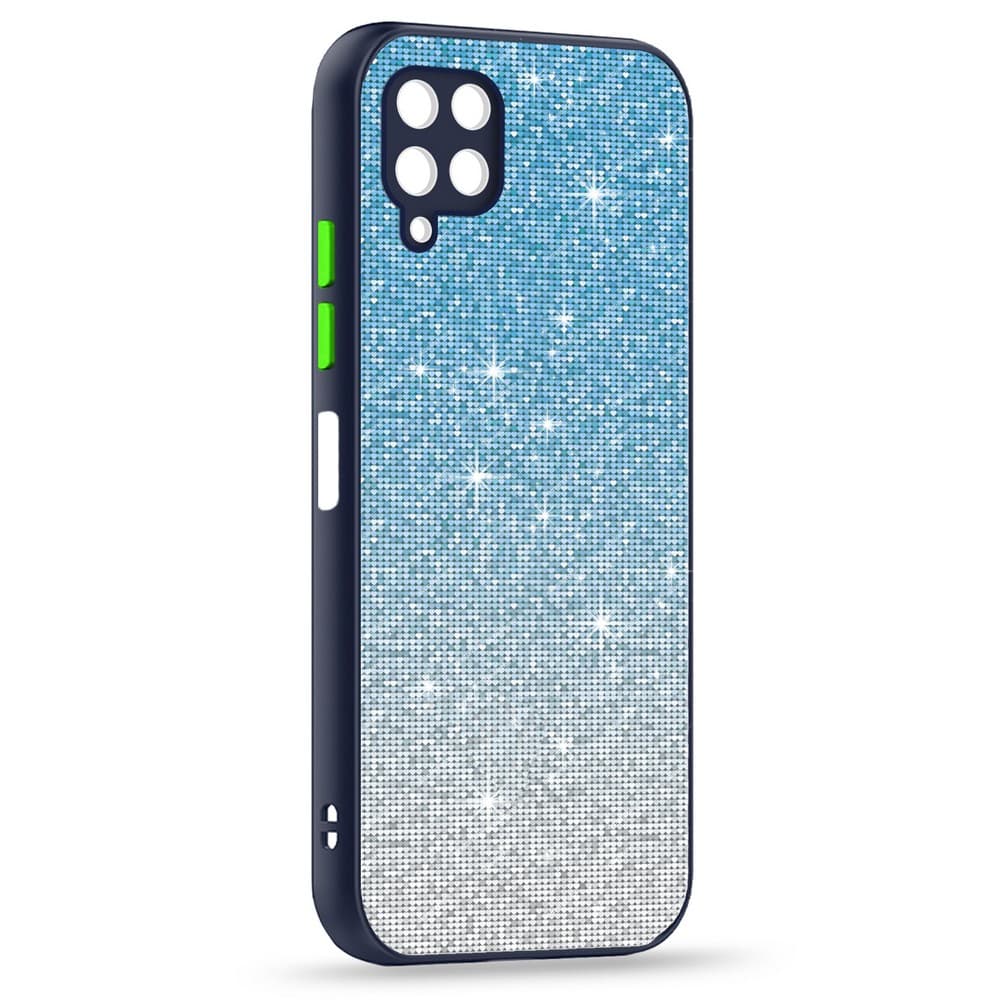 Husa spate pentru Huawei P40 Lite - Glam Case Albastru / Verde