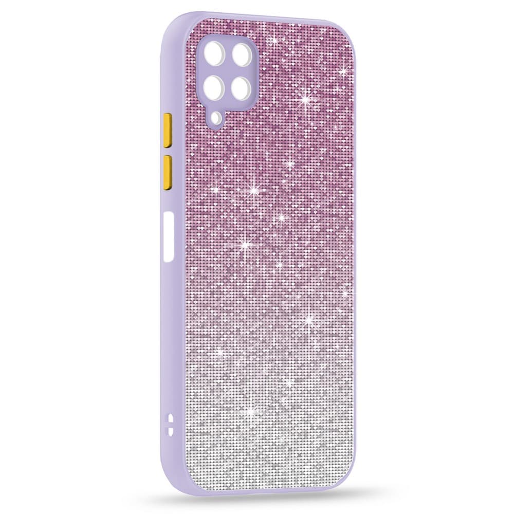 Husa spate pentru Huawei P40 Lite - Glam Case Mov / Galben