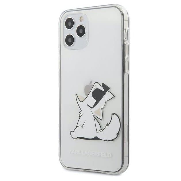 Husa spate pentru iPhone 12 Pro - Choupette Fun Karl Lagerfeld