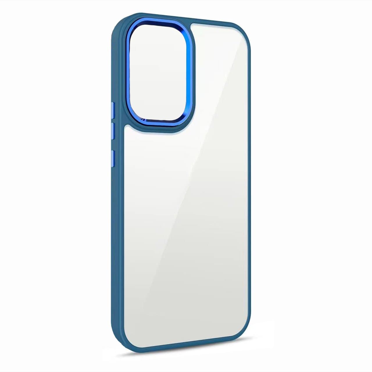 Husa spate pentru Samsung Galaxy A52 - Leaf Case Albastru
