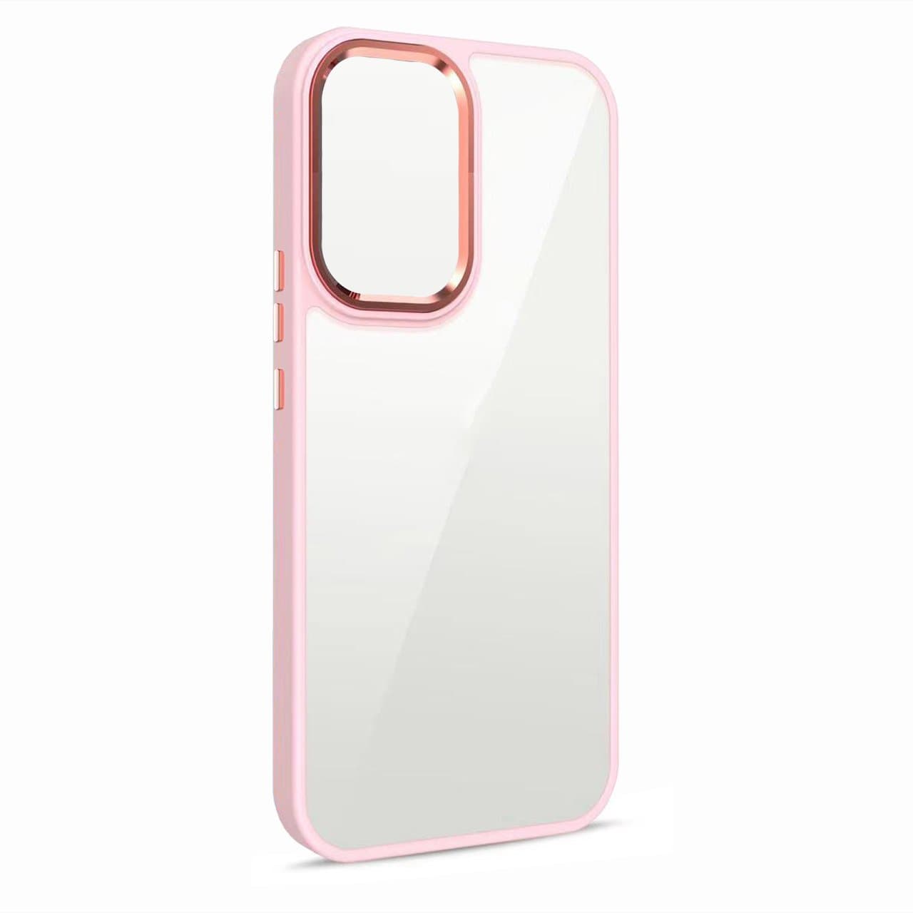 Husa spate pentru Samsung Galaxy A52S 5G - Leaf Case Roz