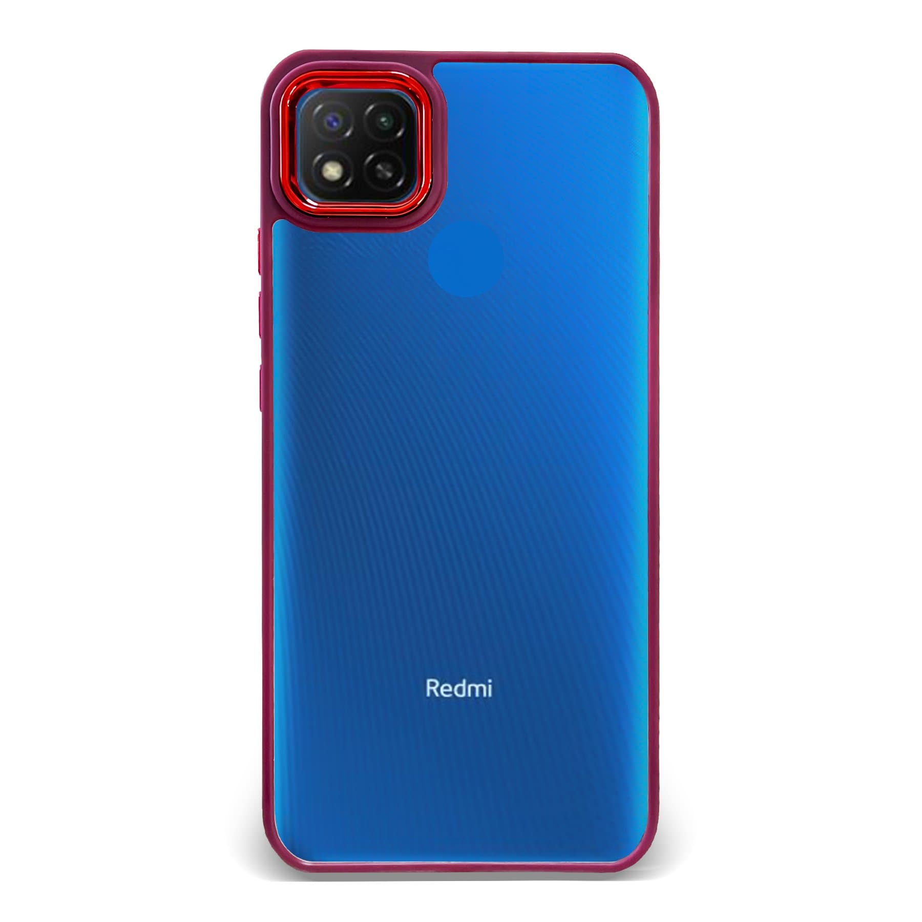 Husa spate pentru Xiaomi Redmi 9C - Leaf Case Visiniu