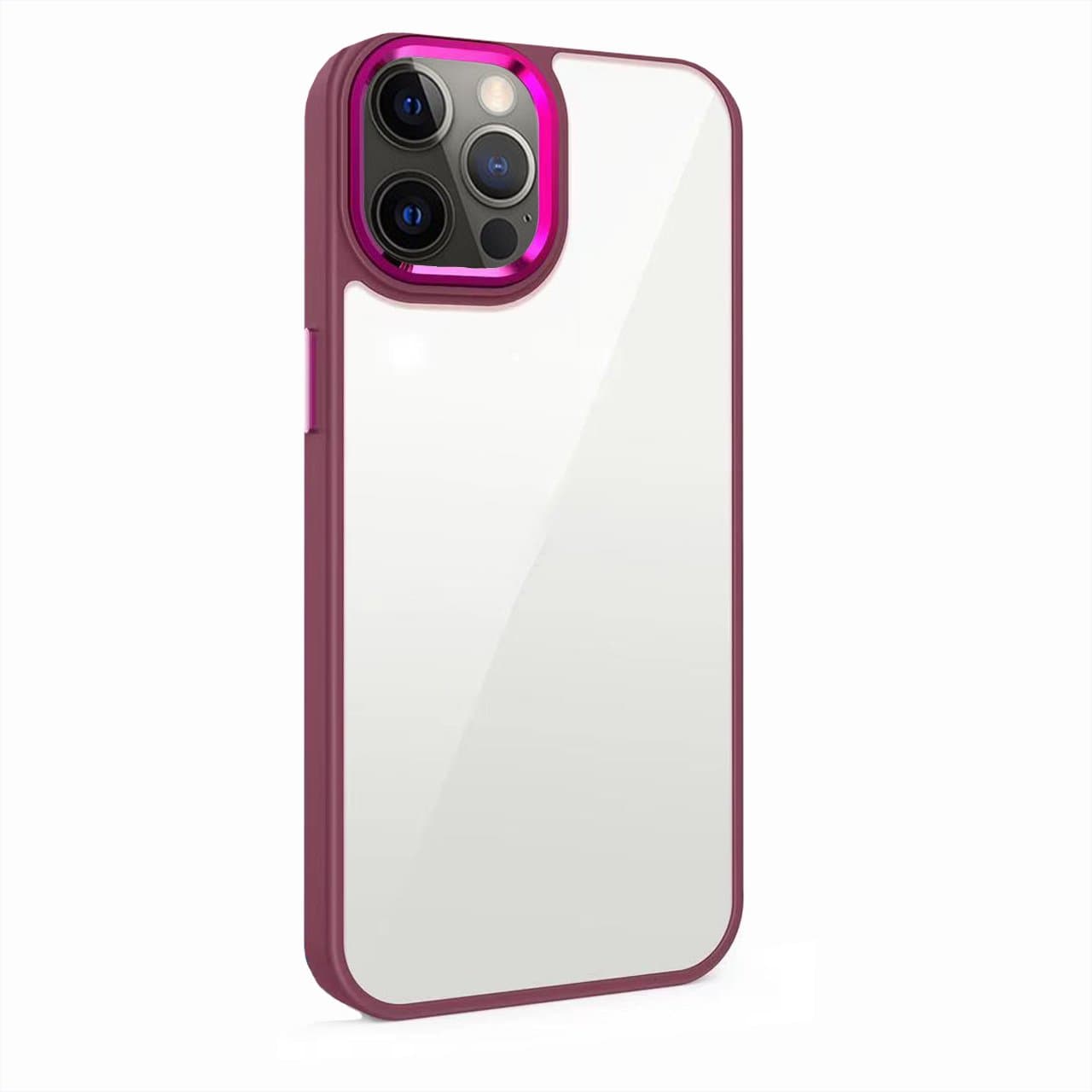 Husa spate pentru iPhone 14 Pro - Leaf Case Rosu
