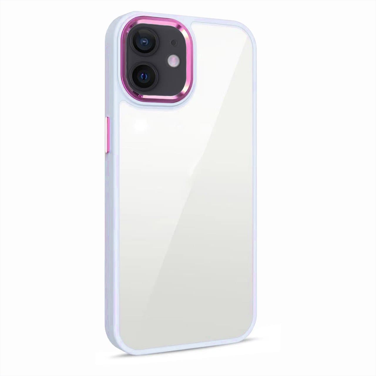 Husa spate pentru iPhone 12 - Leaf Case Mov