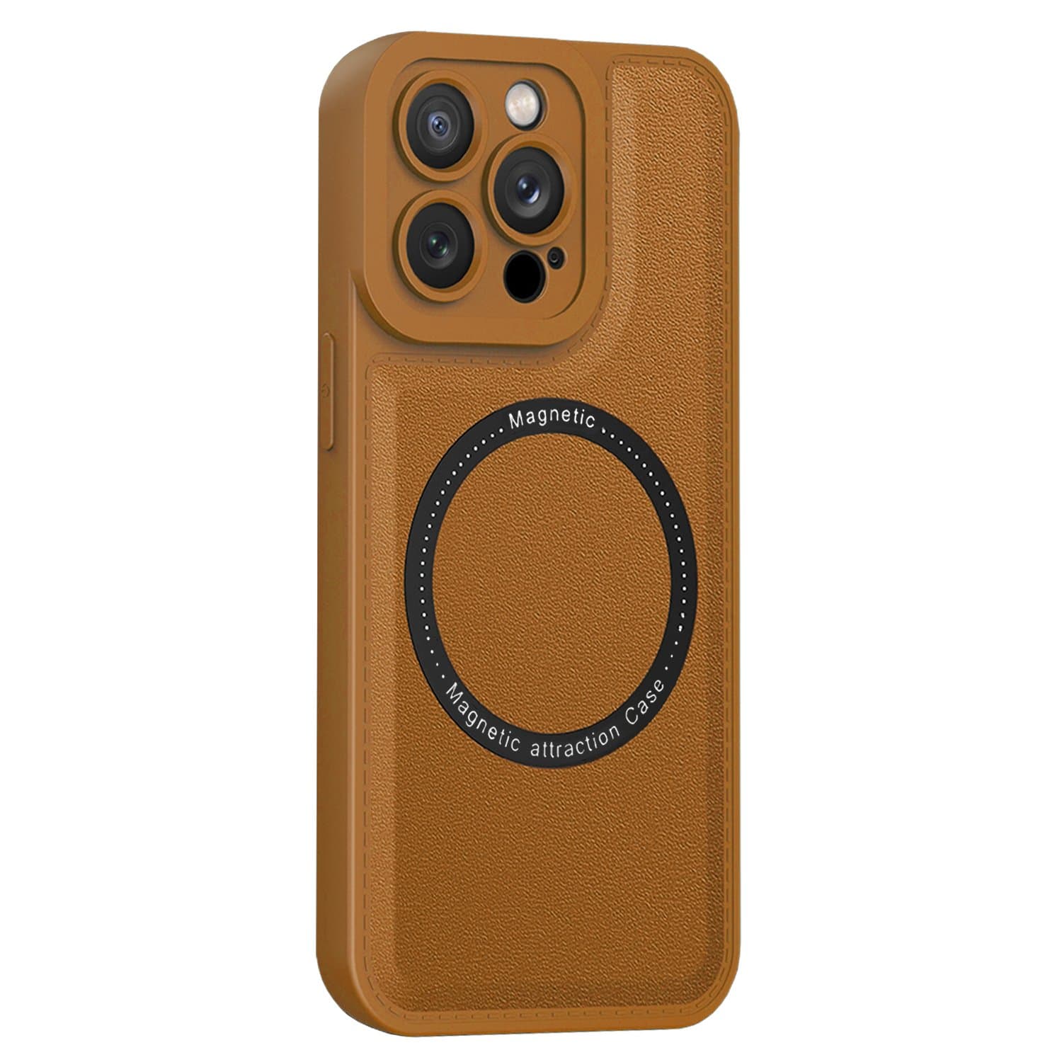 Husa spate pentru iPhone 13 Pro - MagSafe Case Maro