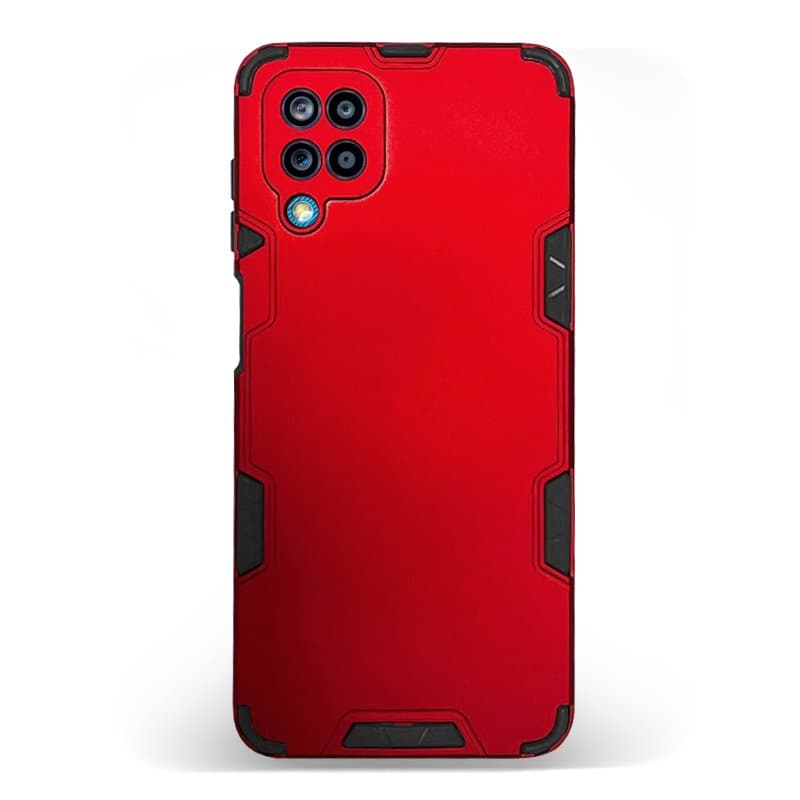 Husa spate pentru Samsung Galaxy A12 - Mantis Case Rosu / Negru