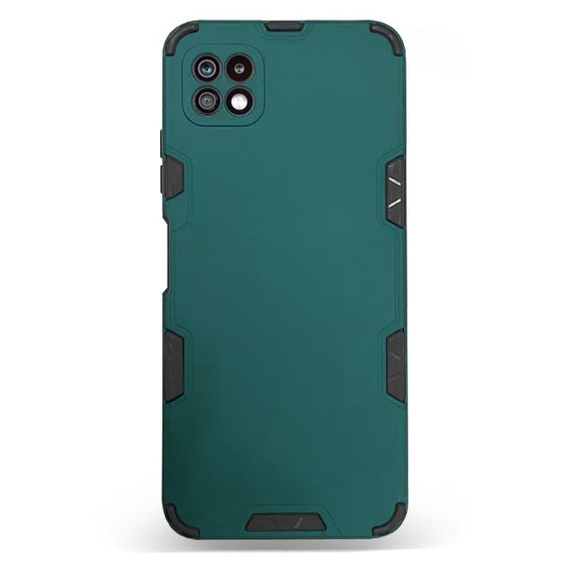 Husa spate pentru Samsung Galaxy A22 5G - Mantis Case Verde Crud / Negru