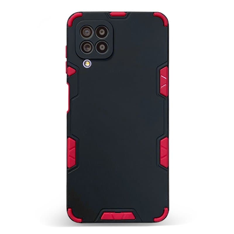 Husa spate pentru Samsung Galaxy A22 - Mantis Case Negru / Rosu