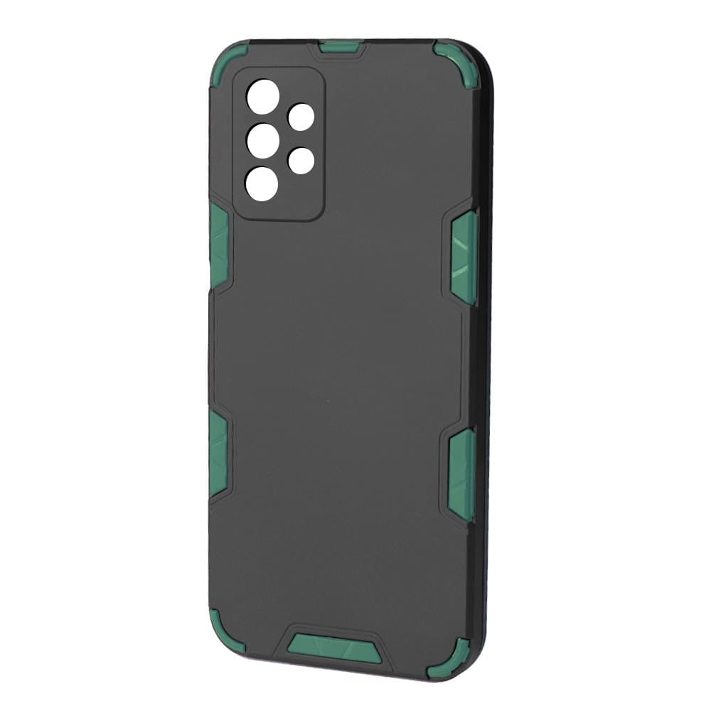 Husa spate pentru Samsung Galaxy A23 - Mantis Case Negru / Vernil
