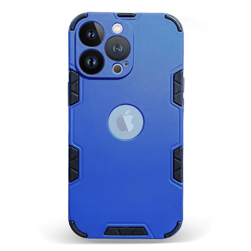 Husa spate pentru iPhone 13 Pro - Mantis Case Albastru / Negru