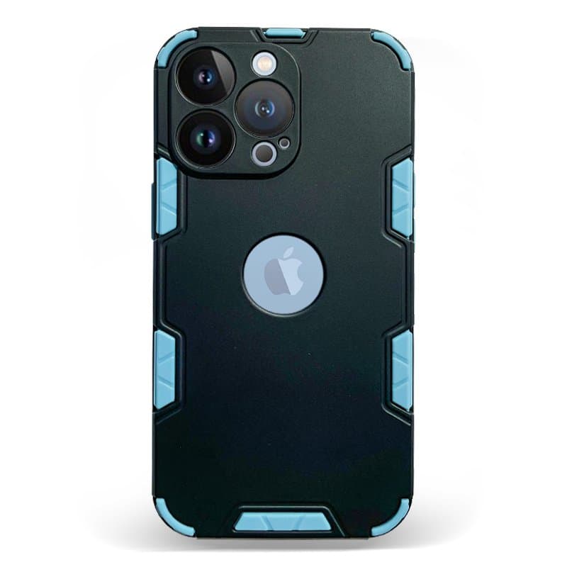 Husa spate pentru iPhone 13 Pro - Mantis Case Negru / Bleu