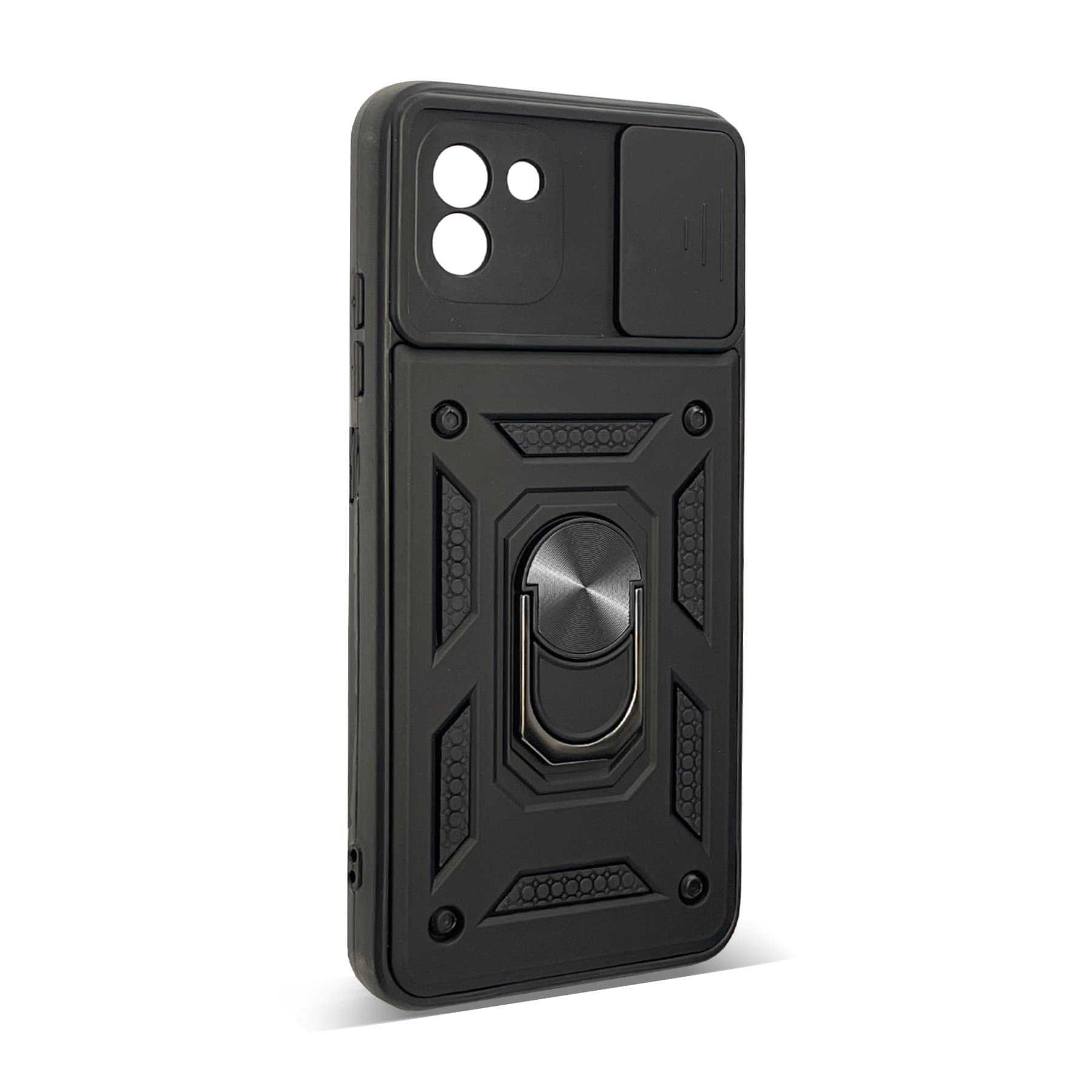 Husa spate pentru Samsung Galaxy A03 - Slide Case Negru