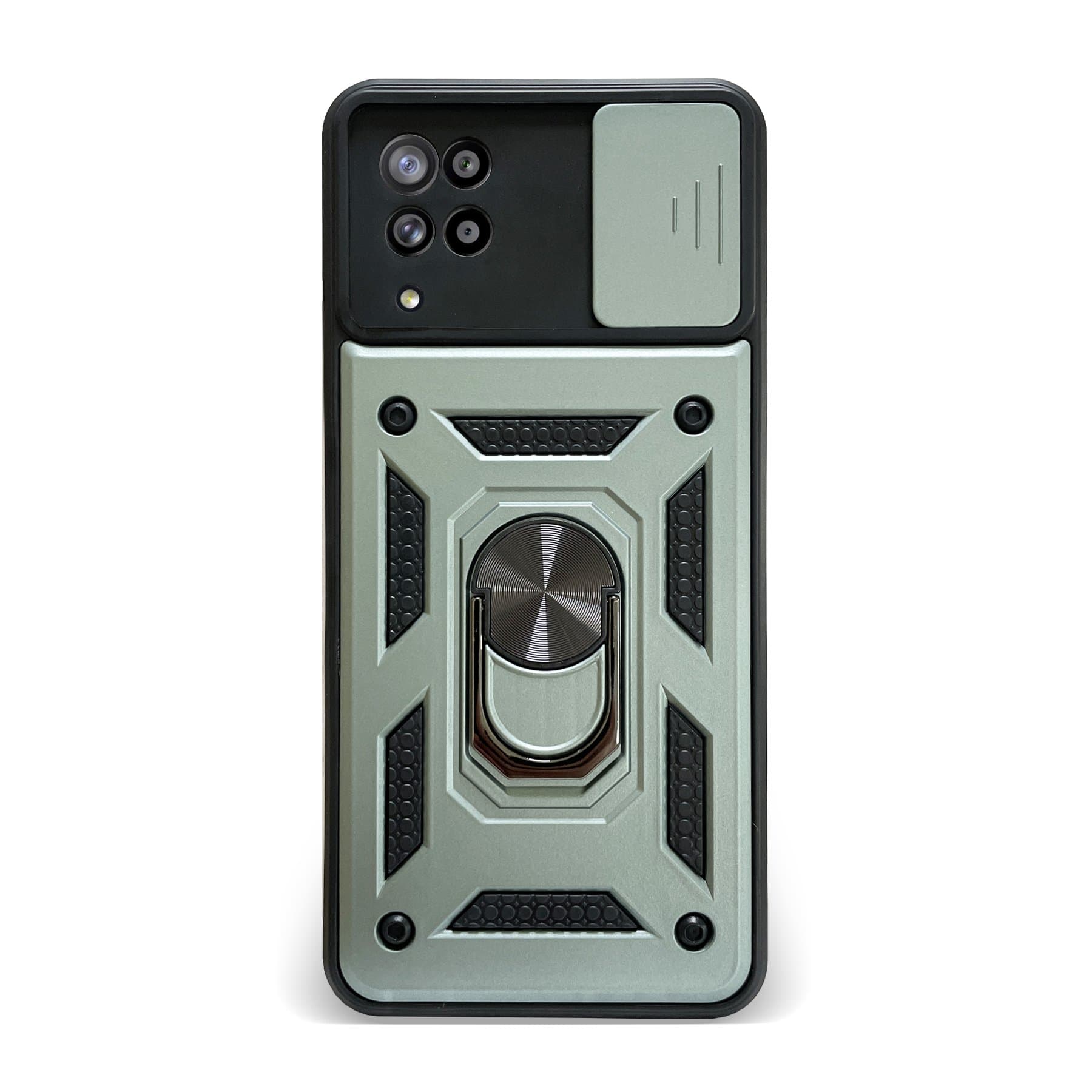 Husa spate pentru Samsung Galaxy A12 - Slide Case Vernil