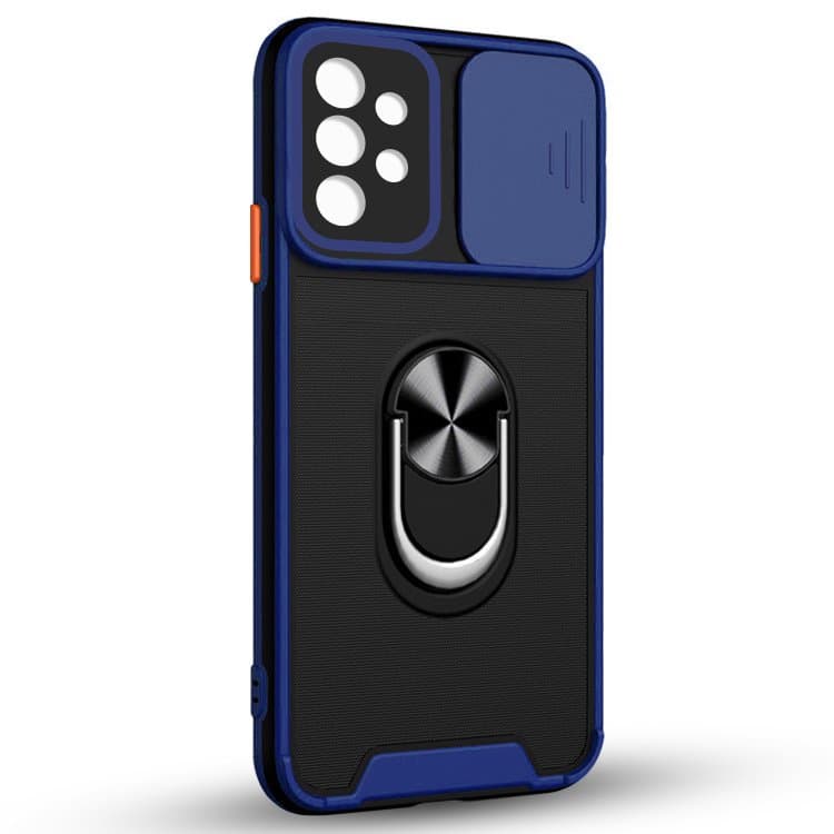Husa spate pentru Samsung Galaxy A33 5G - Slide Case Albastru