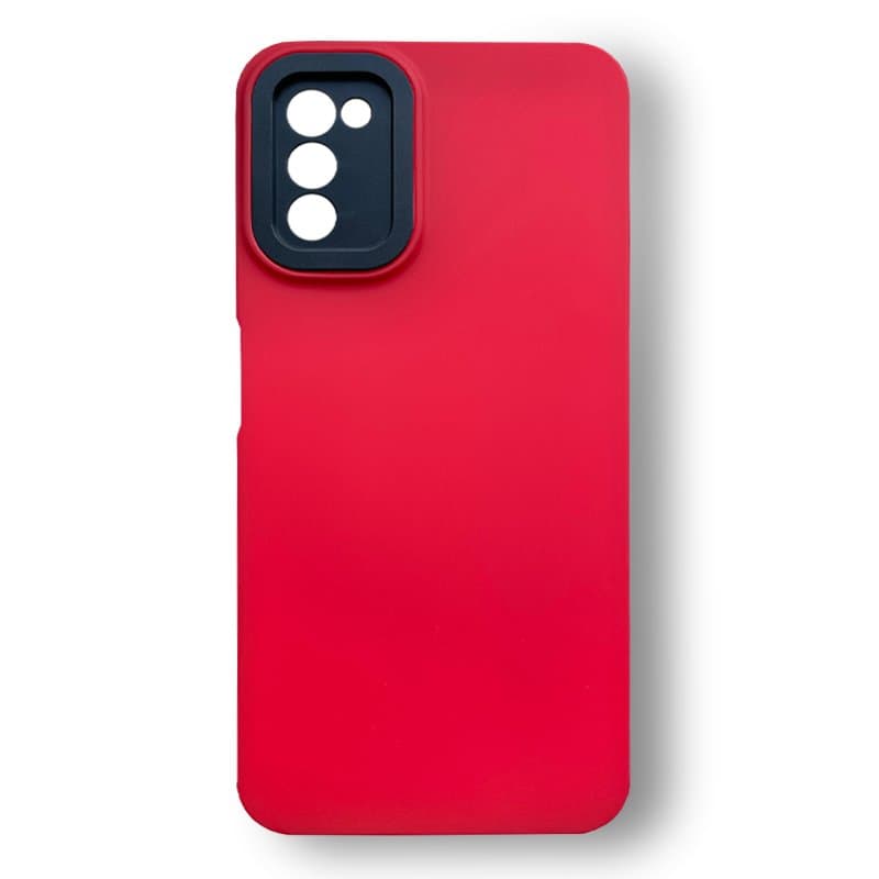 Husa spate pentru Samsung Galaxy A02S- Vanex Case Rosu Negru