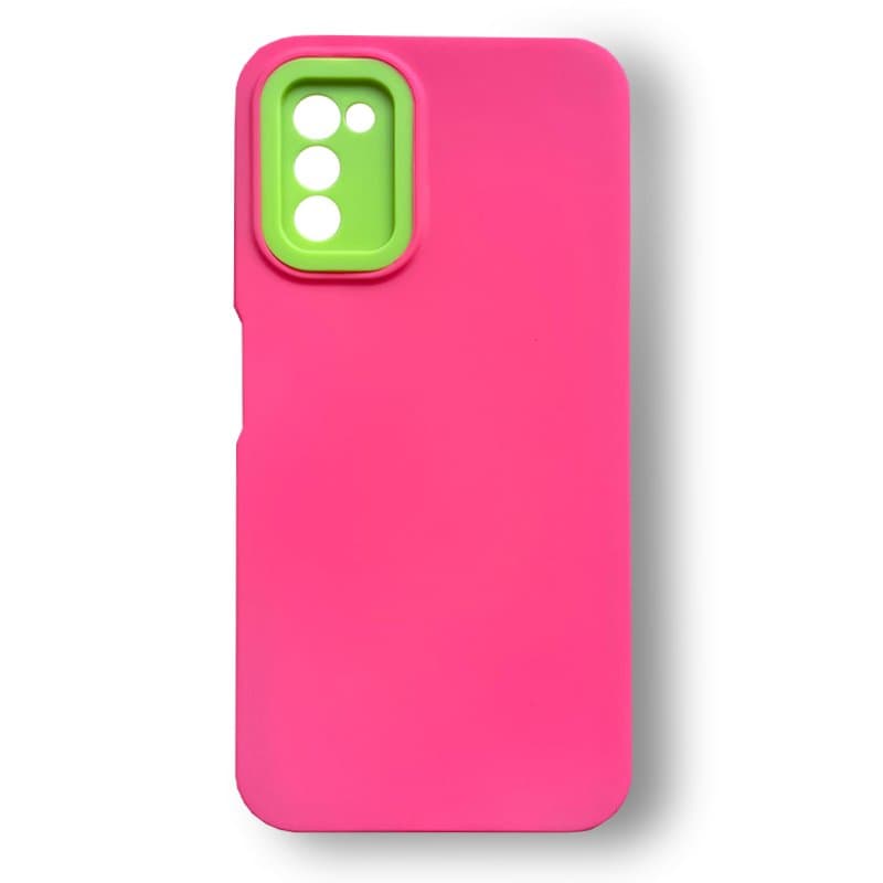 Husa spate pentru Samsung Galaxy A03S- Vanex Case Roz VerdeF
