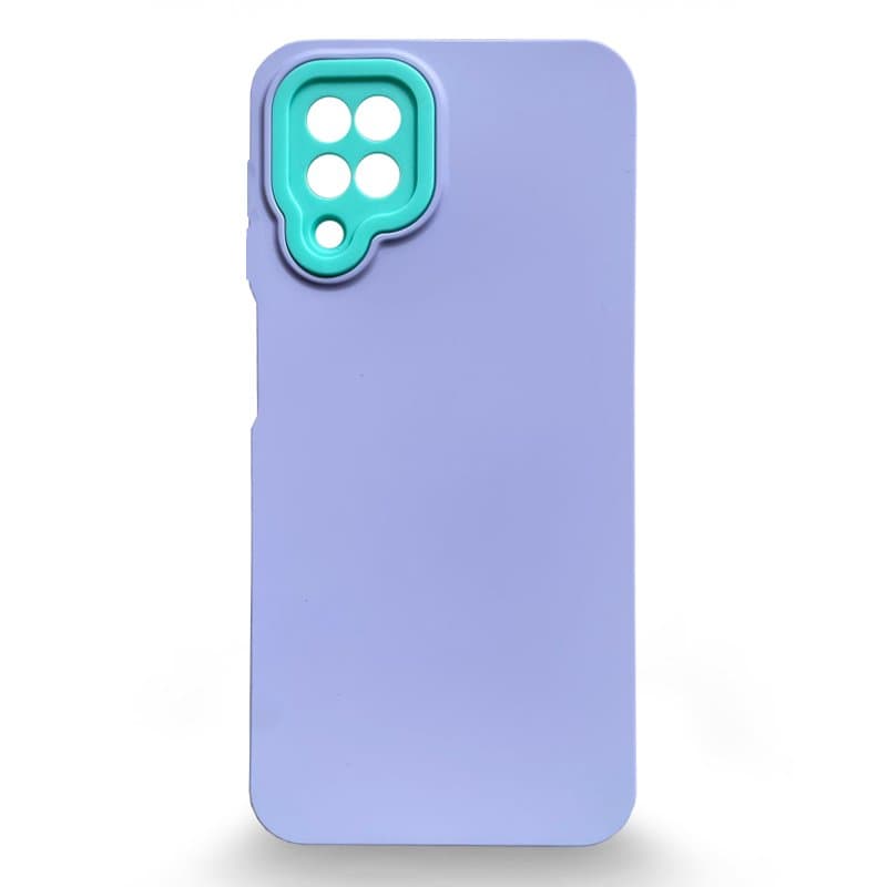Husa spate pentru Samsung Galaxy A12 - Vanex Case Mov Turcoaz