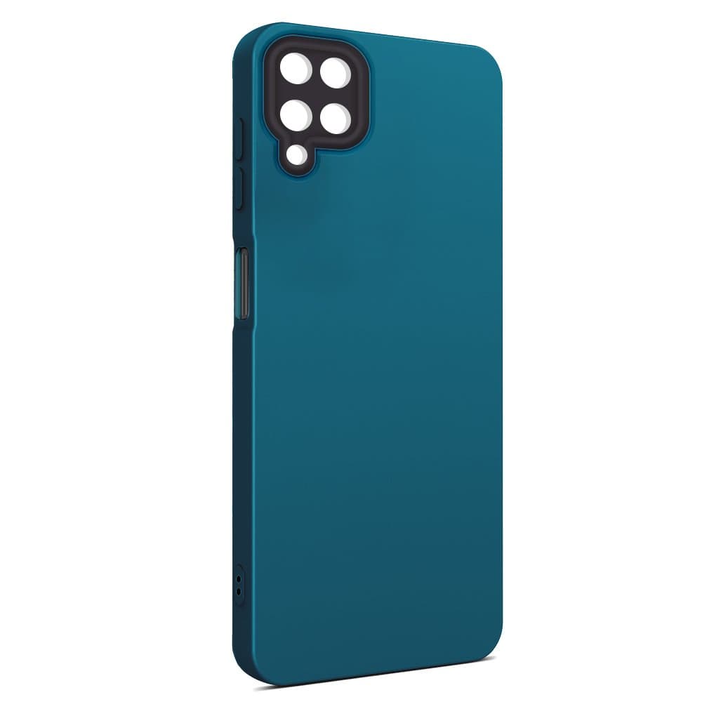 Husa spate pentru Samsung Galaxy A12 - Vanex Case Navy Negru