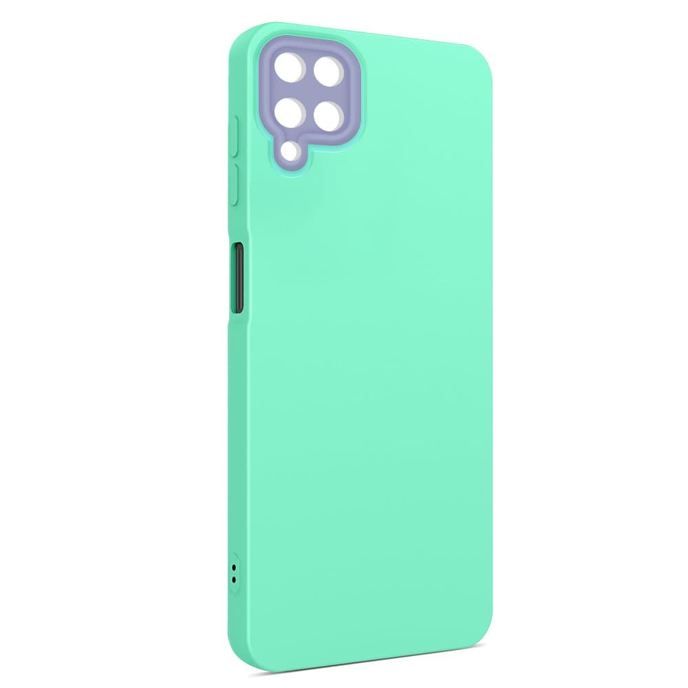 Husa spate pentru Samsung Galaxy A12 - Vanex Case Turcoaz Mov