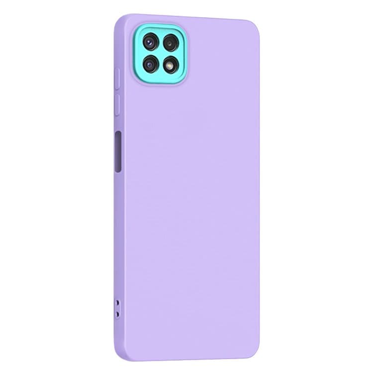 Husa spate pentru Samsung Galaxy A22 5G - Vanex Case Mov Turcoaz