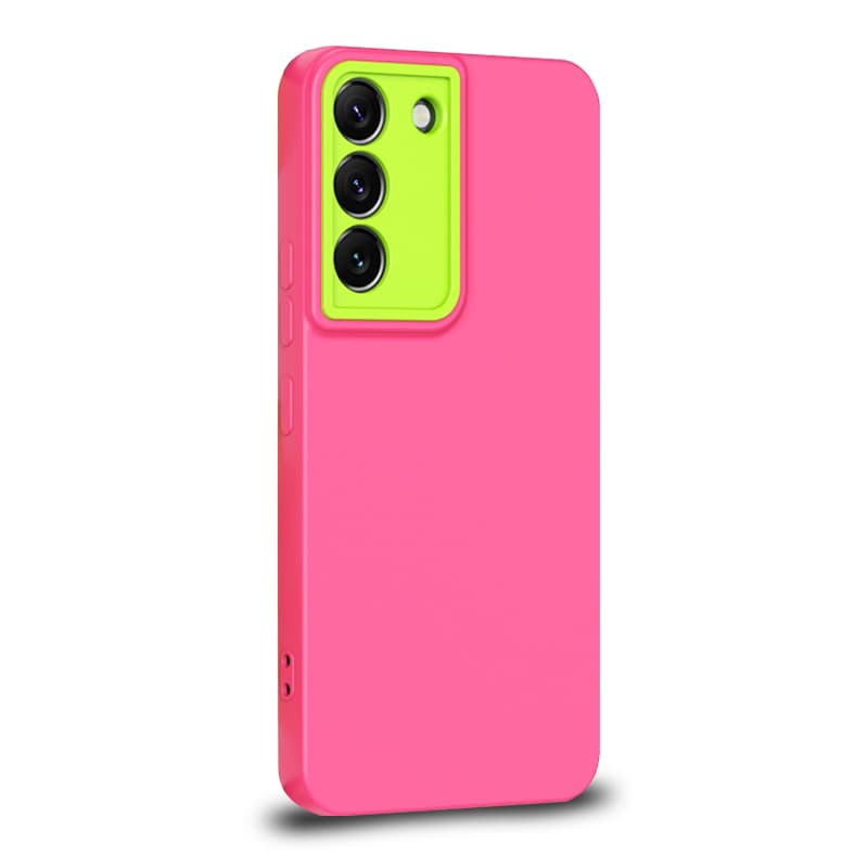 Husa spate pentru Samsung Galaxy S22 Plus - Vanex Case Roz VerdeF