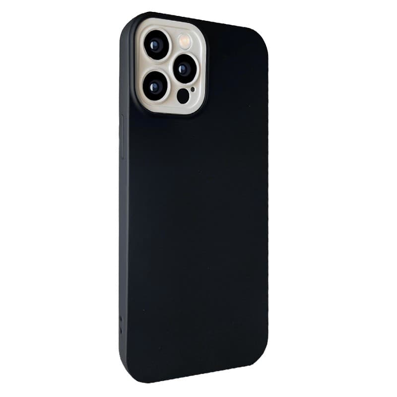 Husa spate pentru iPhone 12 Pro Max - Vanex Case Negru si Alb