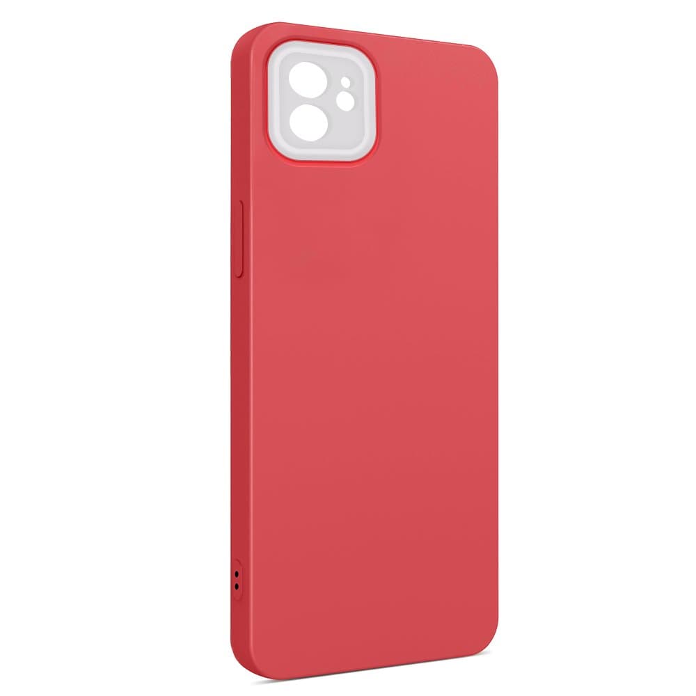 Husa spate pentru iPhone 12 - Vanex Case Rosu Alb