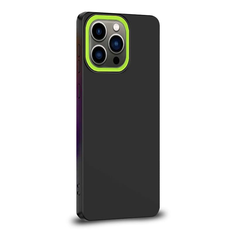 Husa spate pentru iPhone 14 Pro - Vanex Case Negru VerdeF