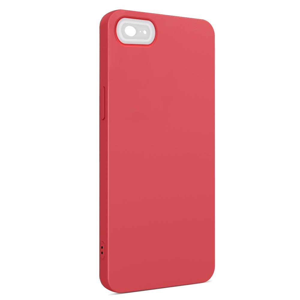 Husa spate pentru iPhone SE - Vanex Case Rosu Alb