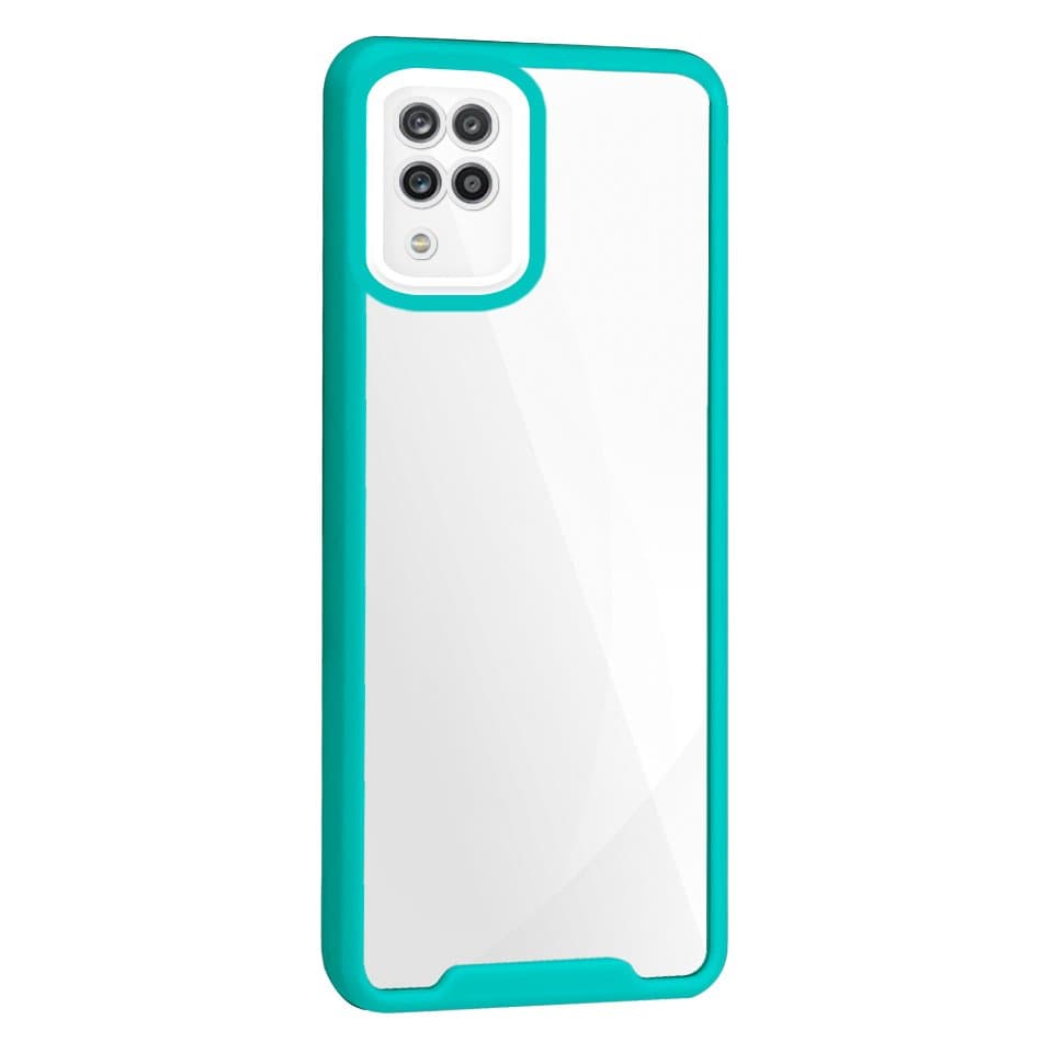 Husa spate pentru Samsung A12 - Wish Case Turcoaz